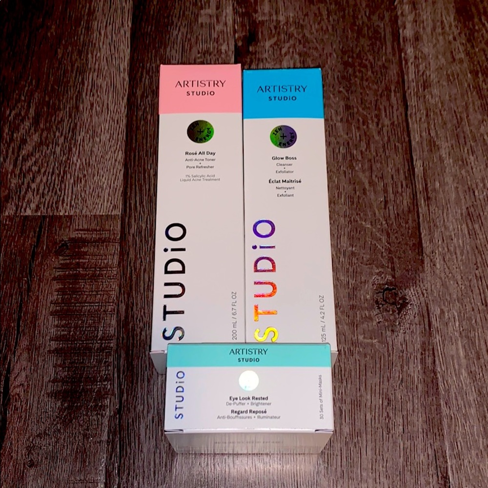Bundle of Artistry Studio skincare